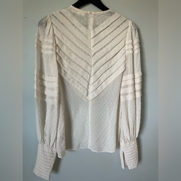 Zimmermann Swiss Dot Cream Blouse - Picture 4 of 7